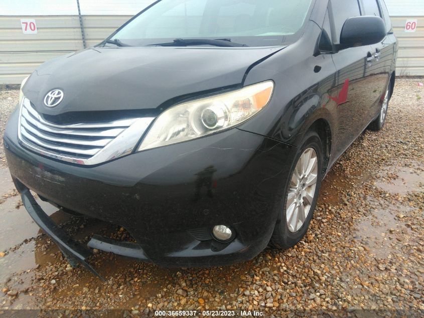 2011 Toyota Sienna Limited VIN: 5TDDK3DC6BS008170 Lot: 36659337
