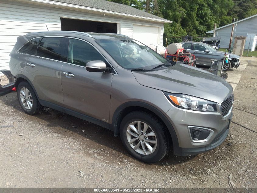 2016 Kia Sorento 2.4L Lx VIN: 5XYPGDA33GG140655 Lot: 36660541