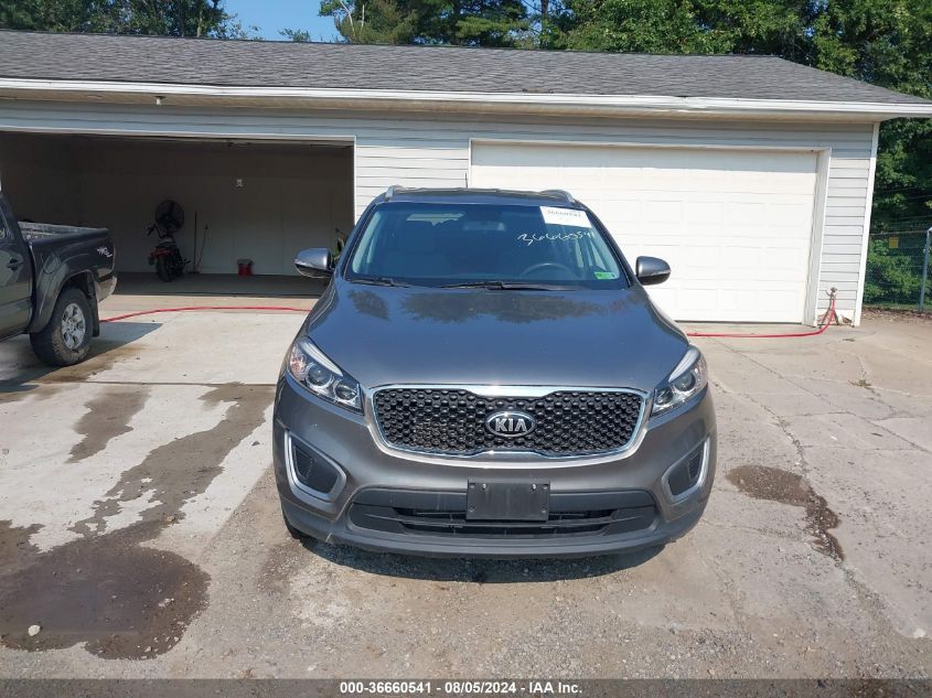 2016 Kia Sorento 2.4L Lx VIN: 5XYPGDA33GG140655 Lot: 36660541