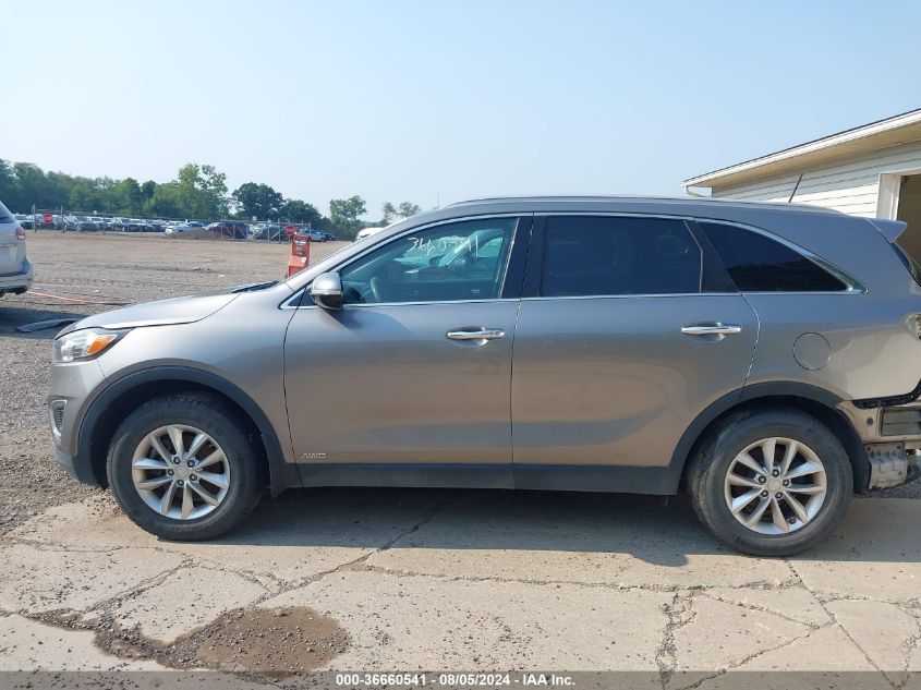 2016 Kia Sorento 2.4L Lx VIN: 5XYPGDA33GG140655 Lot: 36660541