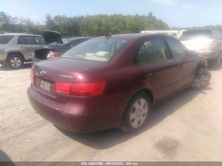 2009 Hyundai Sonata Gls VIN: 5NPET46C79H548227 Lot: 36661096