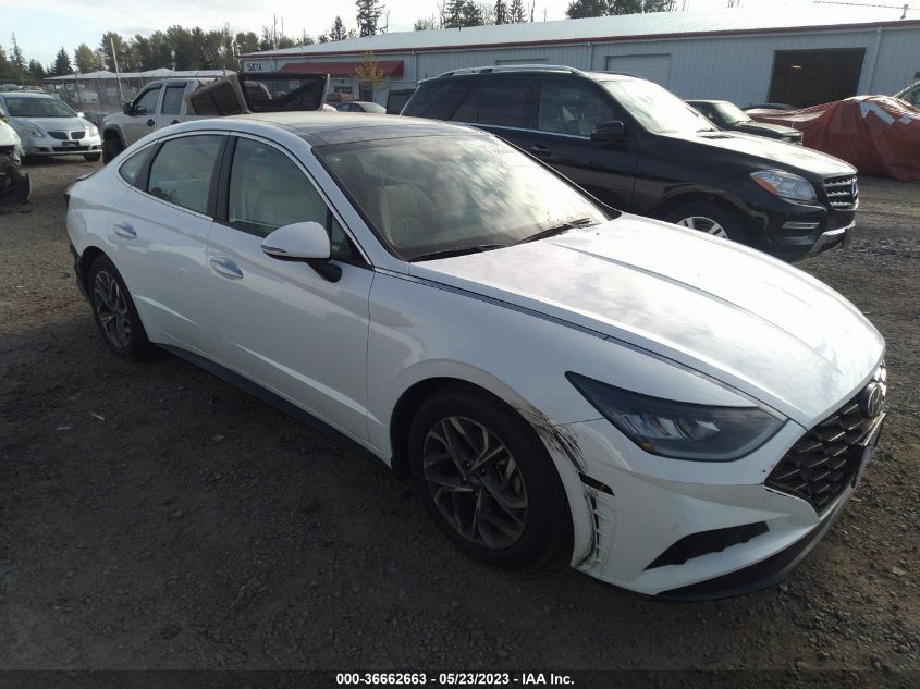 2022 Hyundai Sonata Sel VIN: KMHL14JAXNA185504 Lot: 36662663