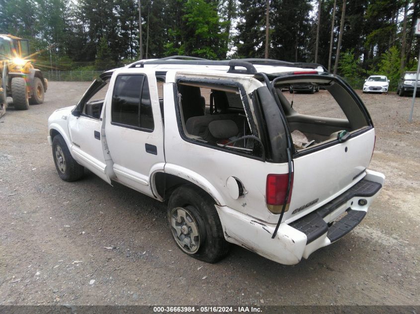 2002 Chevrolet Blazer Ls VIN: 1GNDT13W32K209052 Lot: 36663984