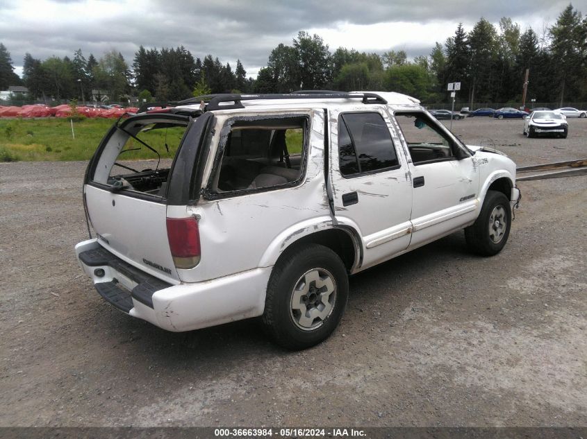 2002 Chevrolet Blazer Ls VIN: 1GNDT13W32K209052 Lot: 36663984