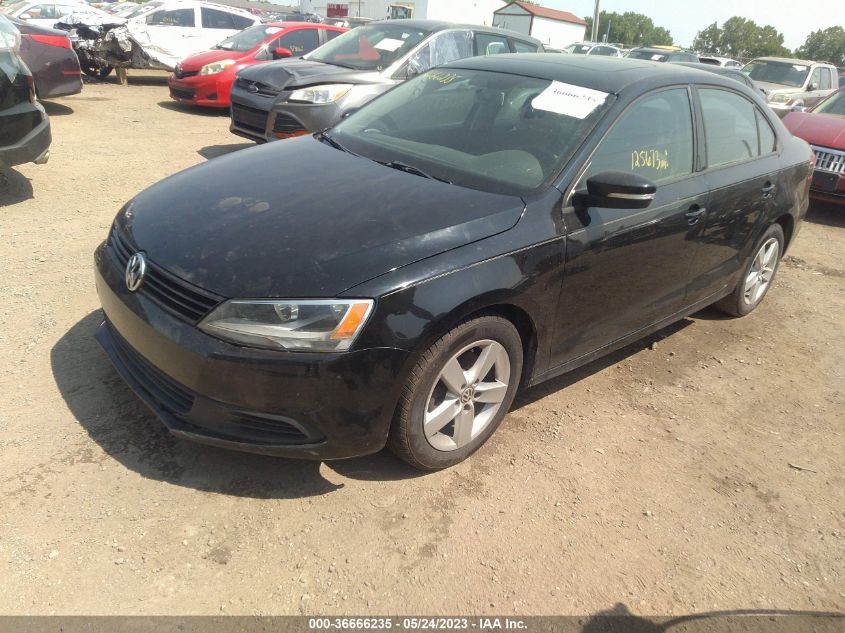 3VWDP7AJ2CM337345 2012 Volkswagen Jetta 2.5L Se