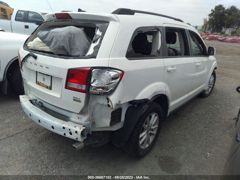 2014 Dodge Journey Sxt VIN: 3C4PDCBG9ET296872 Lot: 36667102