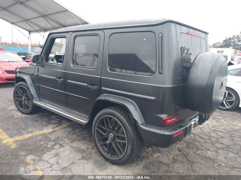 VIN W1NYC6BJ2MX393332 2021 Mercedes-Benz G-Class, G... no.3