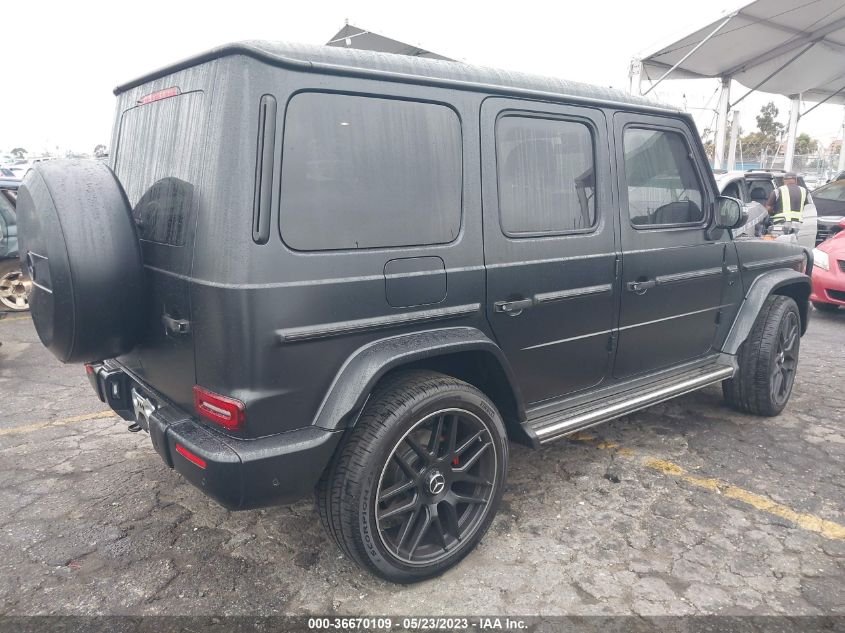 VIN W1NYC6BJ2MX393332 2021 Mercedes-Benz G-Class, G... no.4