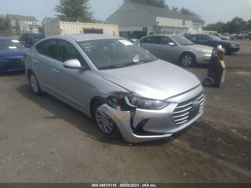 2017 Hyundai Elantra Se VIN: 5NPD74LF3HH103657 Lot: 36670118