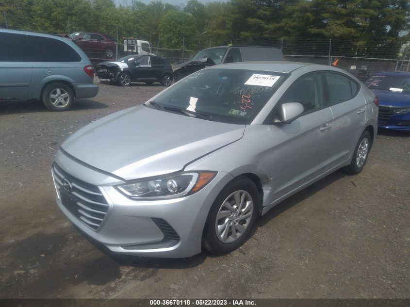 2017 Hyundai Elantra Se VIN: 5NPD74LF3HH103657 Lot: 36670118