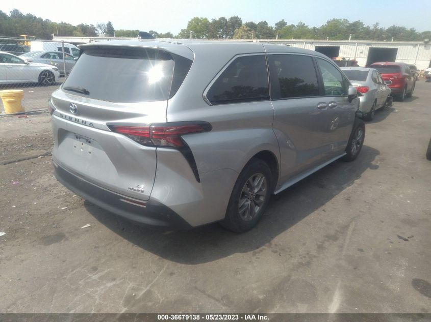 5TDKRKEC3MS029220 2021 Toyota Sienna Le