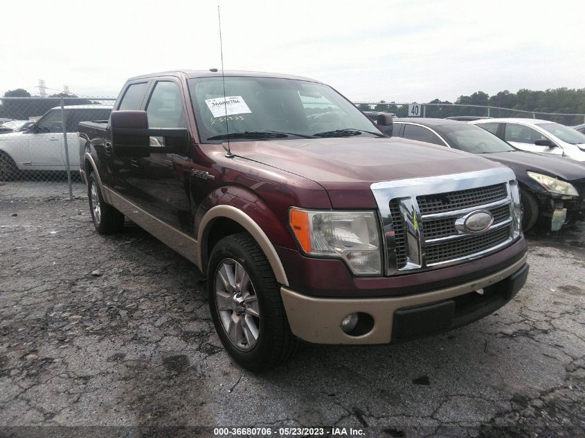 2009 Ford F-150 Lariat VIN: 1FTPW12V99FA89282 Lot: 36680706