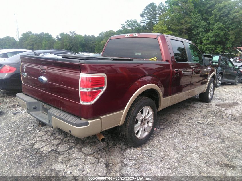 2009 Ford F-150 Lariat VIN: 1FTPW12V99FA89282 Lot: 36680706