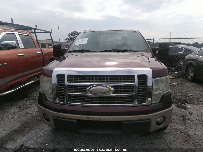 2009 Ford F-150 Lariat VIN: 1FTPW12V99FA89282 Lot: 36680706