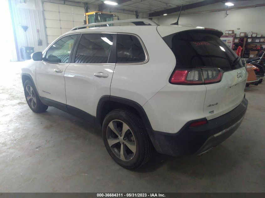 2020 Jeep Cherokee Limited 4X4 VIN: 1C4PJMDX1LD606947 Lot: 36684311