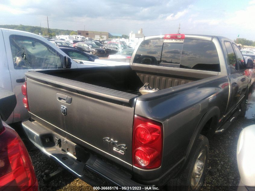 2007 Dodge Ram 2500 Slt/Trx4 Off Road/Sport/Power Wagon VIN: 1D7KS28CX7J552662 Lot: 36685176