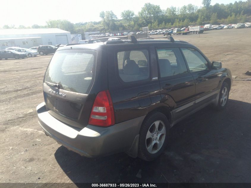 2004 Subaru Forester 2.5Xs VIN: JF1SG65694H762521 Lot: 36687933