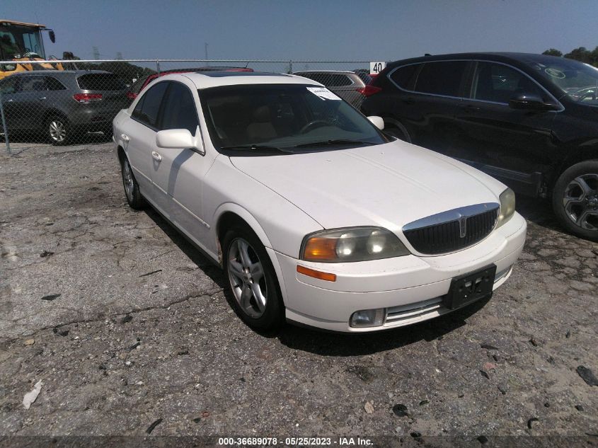 2000 Lincoln Ls V8 Auto VIN: 1LNHM87AXYY910378 Lot: 36689078