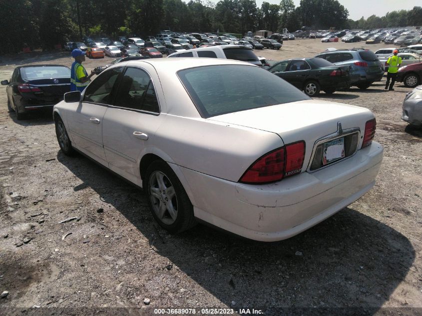 2000 Lincoln Ls V8 Auto VIN: 1LNHM87AXYY910378 Lot: 36689078