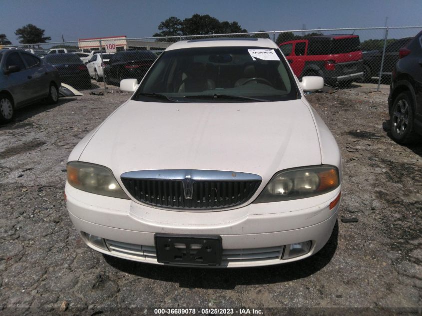 2000 Lincoln Ls V8 Auto VIN: 1LNHM87AXYY910378 Lot: 36689078