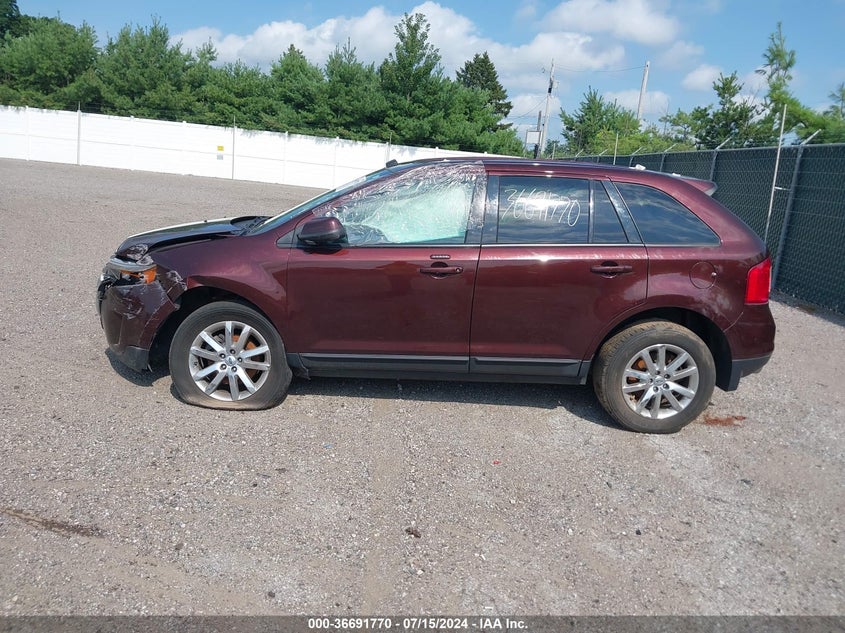 2012 Ford Edge Sel VIN: 2FMDK4JC4CBA88836 Lot: 36691770