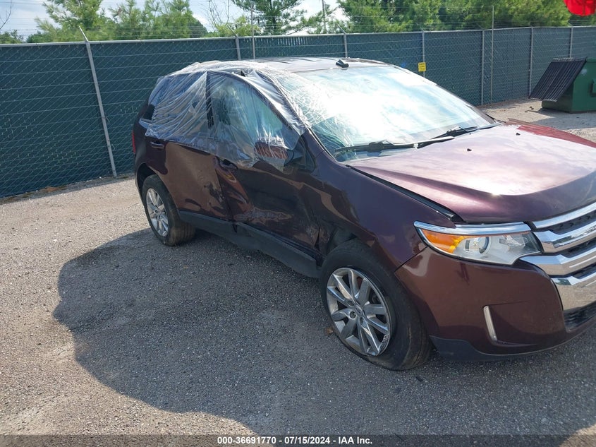 2012 Ford Edge Sel VIN: 2FMDK4JC4CBA88836 Lot: 36691770