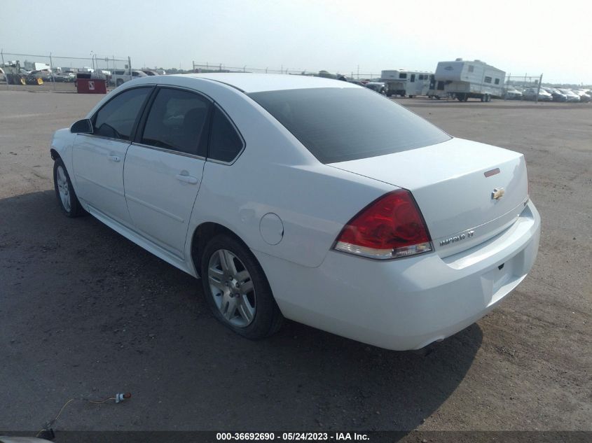 2012 Chevrolet Impala Lt VIN: 2G1WG5E38C1298790 Lot: 36692690