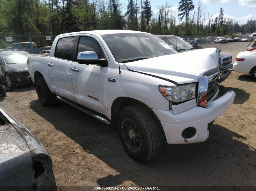 2007 Toyota Tundra Limited 5.7L V8 VIN: 5TBDV58177S483547 Lot: 36692942