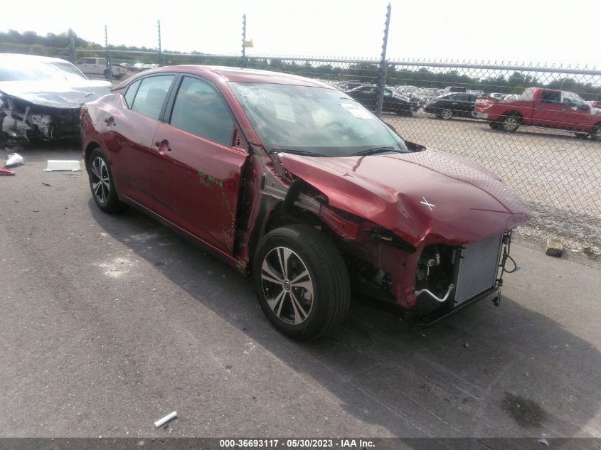 3N1AB8CV2PY227522 2023 Nissan Sentra Sv Xtronic Cvt