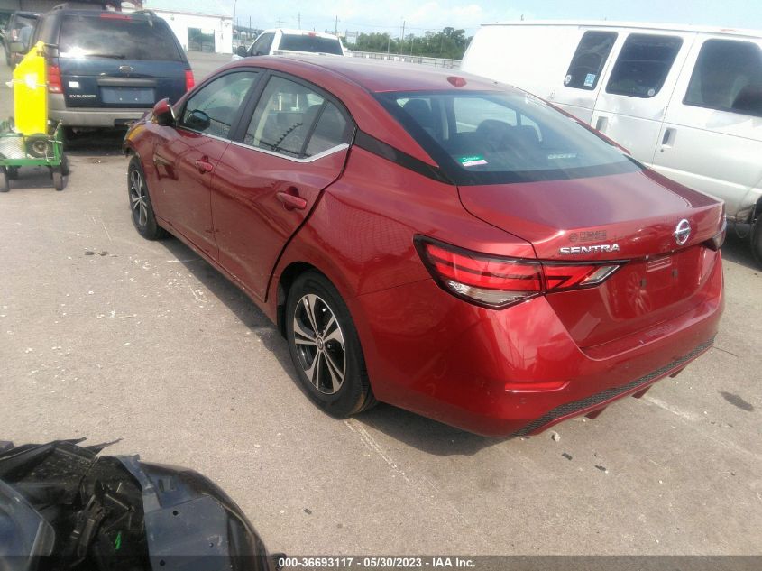 2023 Nissan Sentra Sv Xtronic Cvt VIN: 3N1AB8CV2PY227522 Lot: 36693117