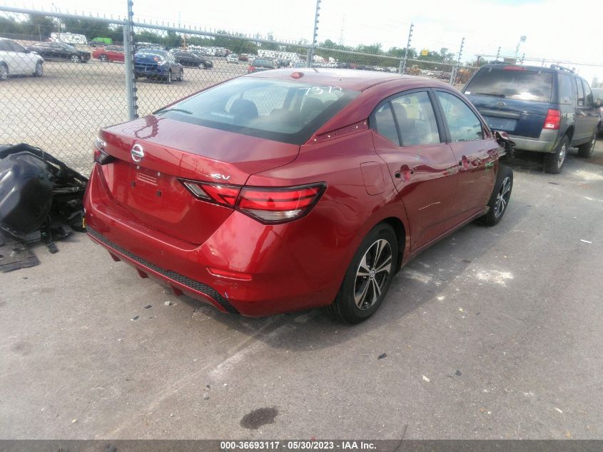 2023 Nissan Sentra Sv Xtronic Cvt VIN: 3N1AB8CV2PY227522 Lot: 36693117