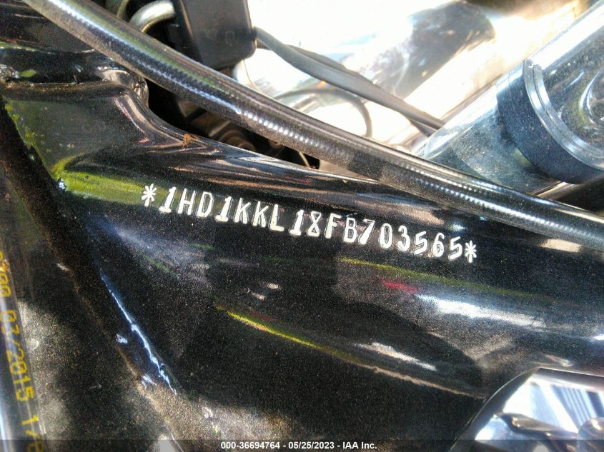 2015 Harley-Davidson Flhtkl Ultra Limited Low VIN: 1HD1KKL18FB703565 Lot: 36694764