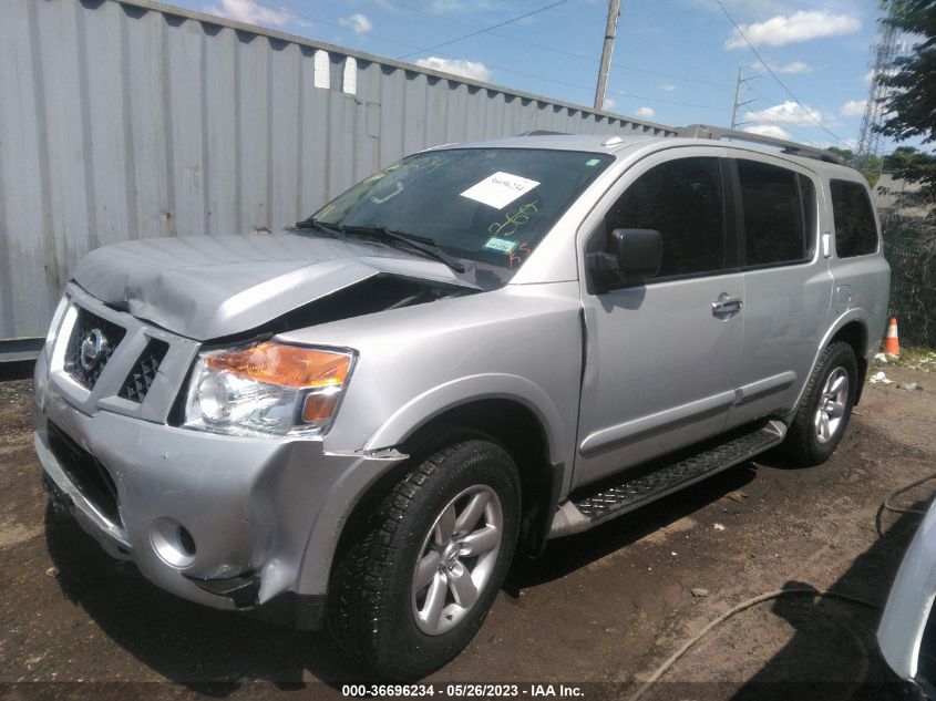 2015 Nissan Armada Platinum/Sv/Sl VIN: 5N1AA0NC6FN610688 Lot: 36696234