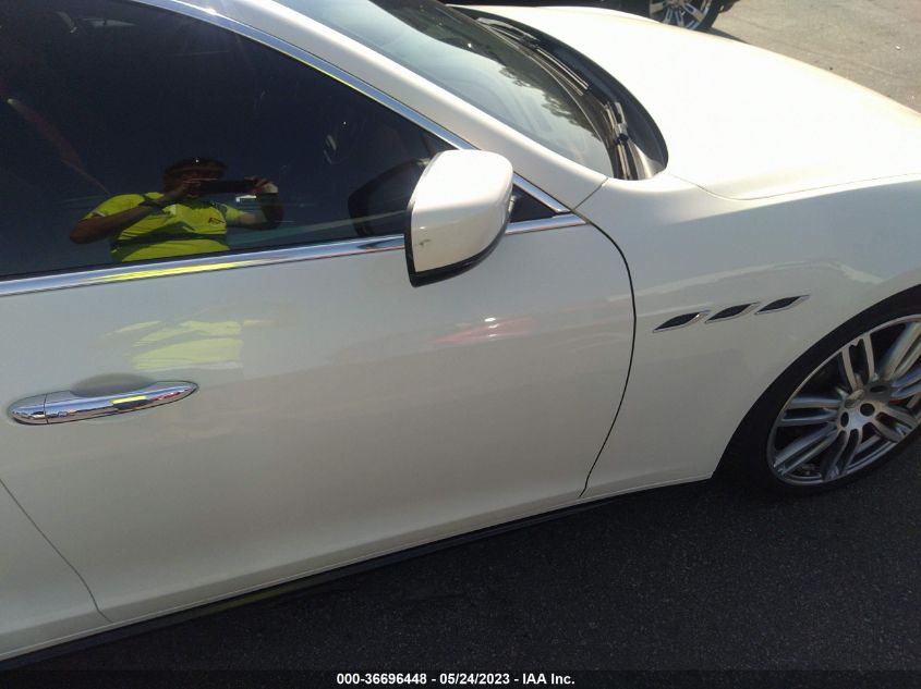 2014 Maserati Ghibli S Q4 VIN: ZAM57RTA2E1089125 Lot: 36696448