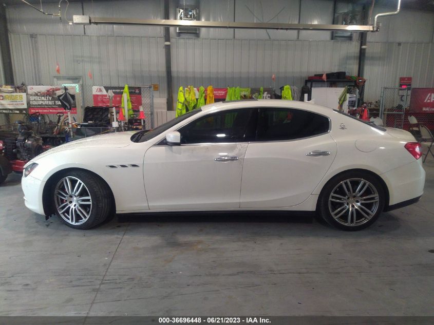 2014 Maserati Ghibli S Q4 VIN: ZAM57RTA2E1089125 Lot: 36696448