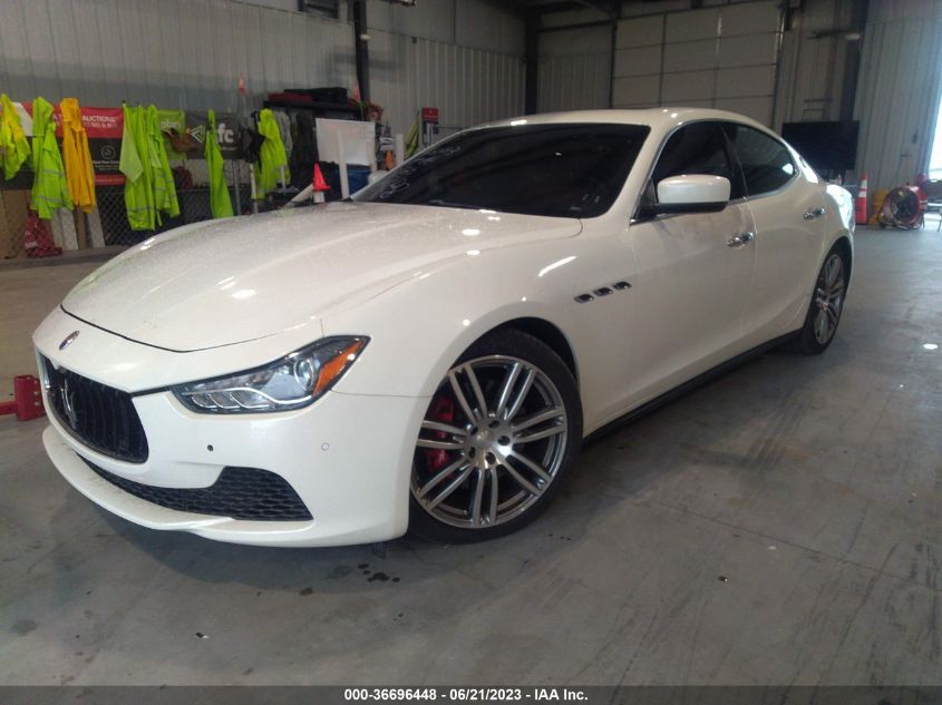 2014 Maserati Ghibli S Q4 VIN: ZAM57RTA2E1089125 Lot: 36696448