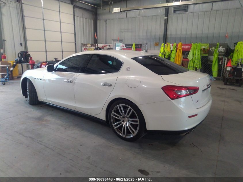 2014 Maserati Ghibli S Q4 VIN: ZAM57RTA2E1089125 Lot: 36696448