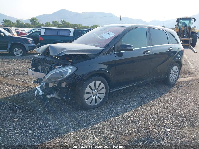 2015 Mercedes-Benz B-Class Electric Drive VIN: WDDVP9AB8FJ006644 Lot: 36696755
