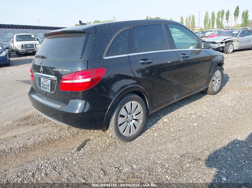 2015 Mercedes-Benz B-Class Electric Drive VIN: WDDVP9AB8FJ006644 Lot: 36696755