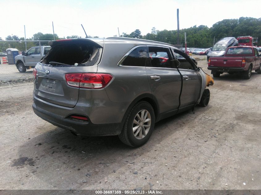 2017 Kia Sorento 3.3L Lx VIN: 5XYPGDA5XHG202491 Lot: 36697359