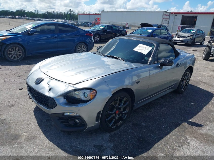 2017 Fiat 124 Spider Elaborazione Abarth VIN: JC1NFAEK2H0108519 Lot: 36697876
