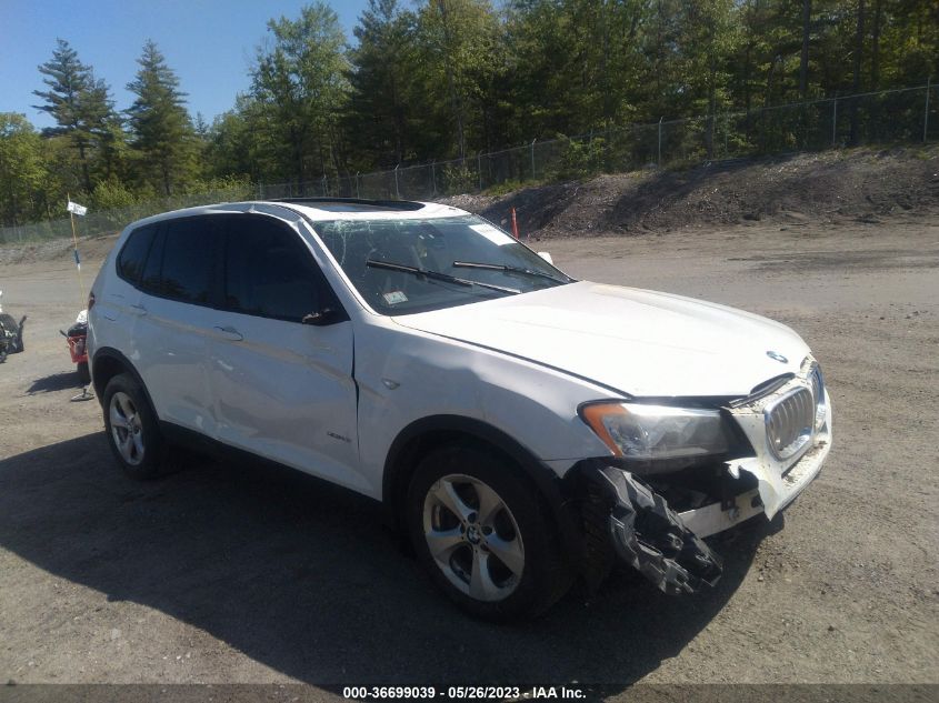 2011 BMW X3 28I VIN: 5UXWX5C57BL705436 Lot: 36699039