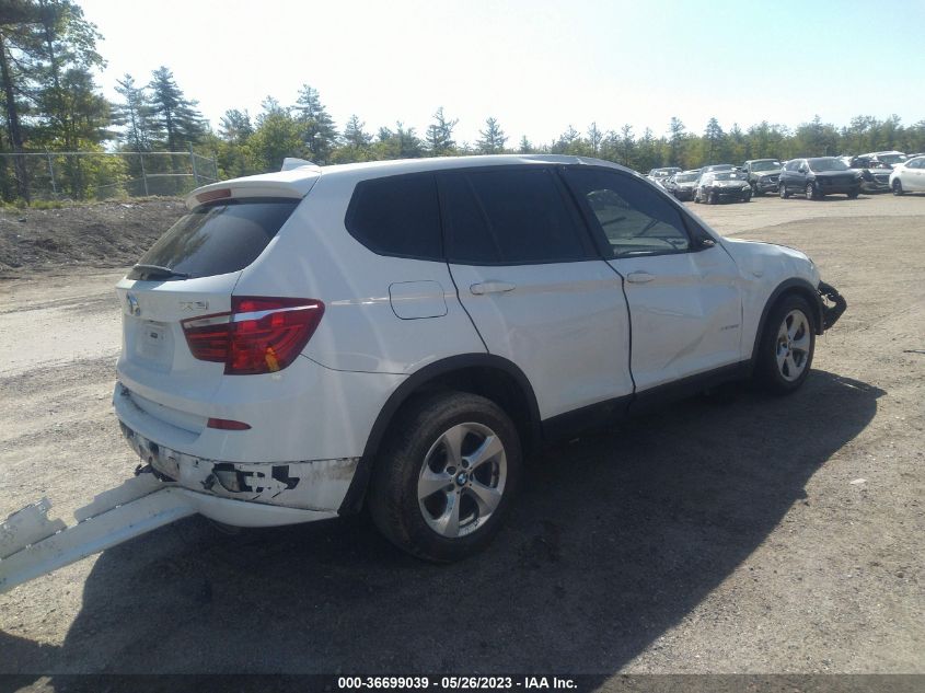 2011 BMW X3 28I VIN: 5UXWX5C57BL705436 Lot: 36699039