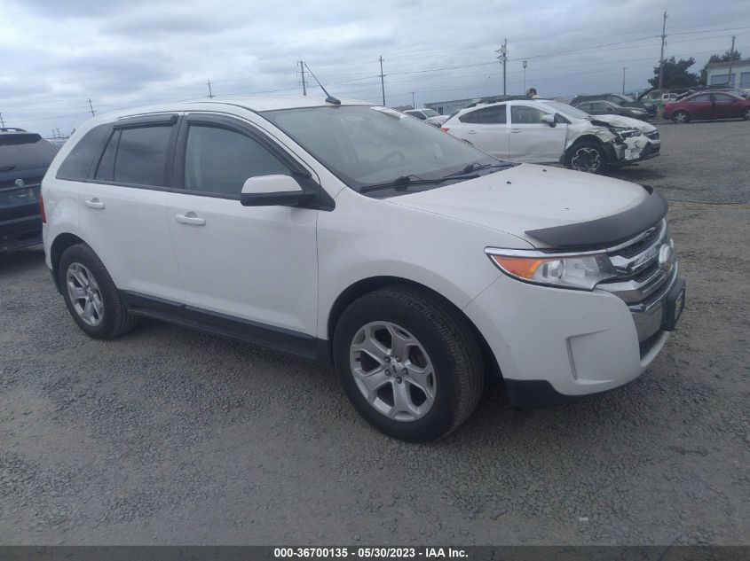 2012 Ford Edge Sel VIN: 2FMDK3J90CBA50521 Lot: 36700135