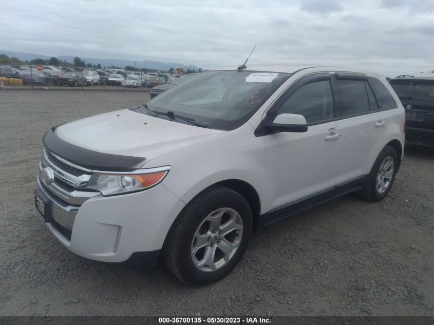 2012 Ford Edge Sel VIN: 2FMDK3J90CBA50521 Lot: 36700135