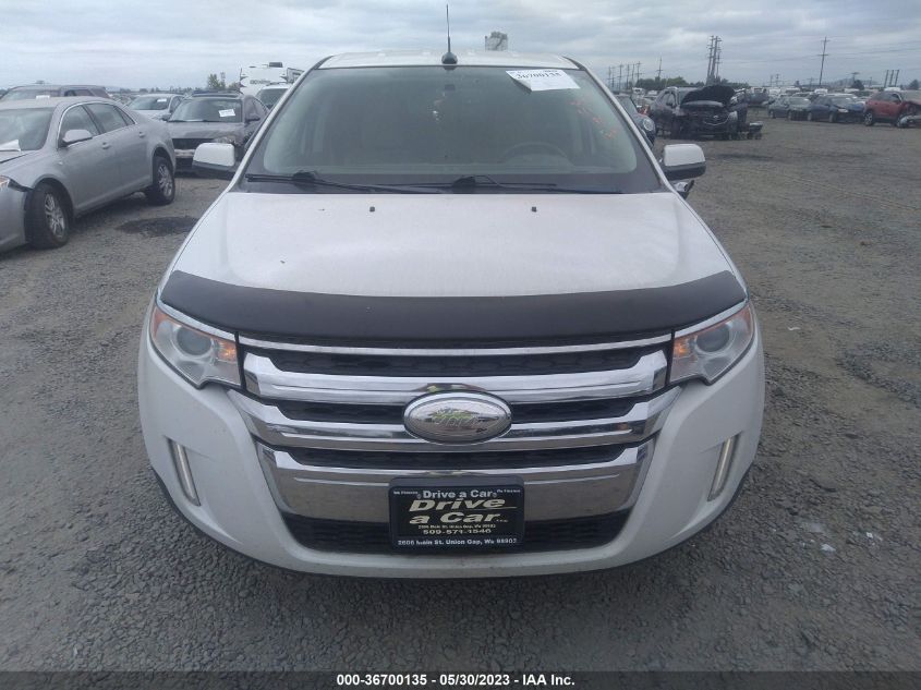 2012 Ford Edge Sel VIN: 2FMDK3J90CBA50521 Lot: 36700135