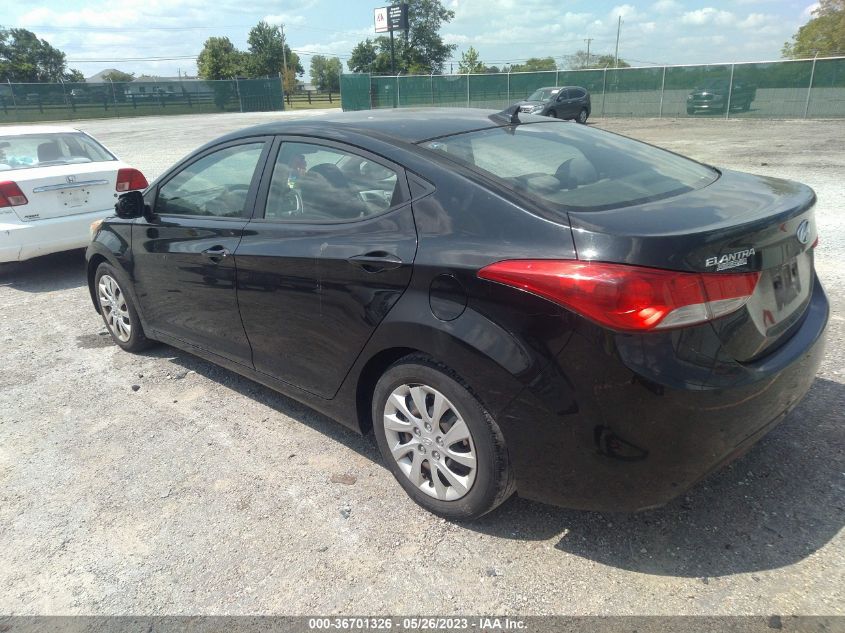 2011 Hyundai Elantra Gls VIN: 5NPDH4AE1BH057258 Lot: 40879038