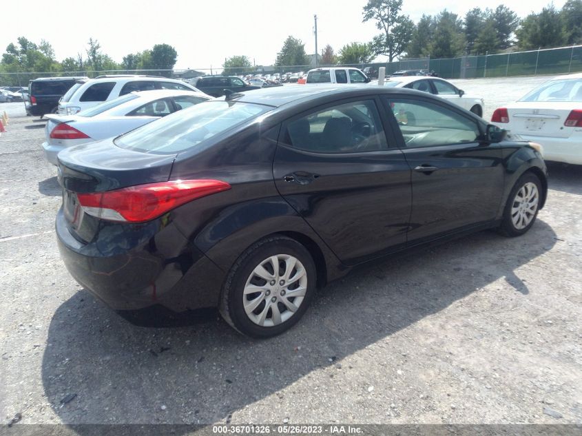 2011 Hyundai Elantra Gls VIN: 5NPDH4AE1BH057258 Lot: 40879038