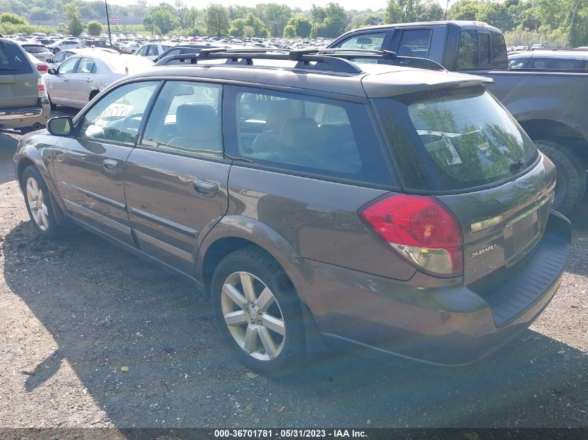 2008 Subaru Outback 2.5I Limited/2.5I Limited L.l. Bean Edition VIN: 4S4BP62C387344578 Lot: 36701781