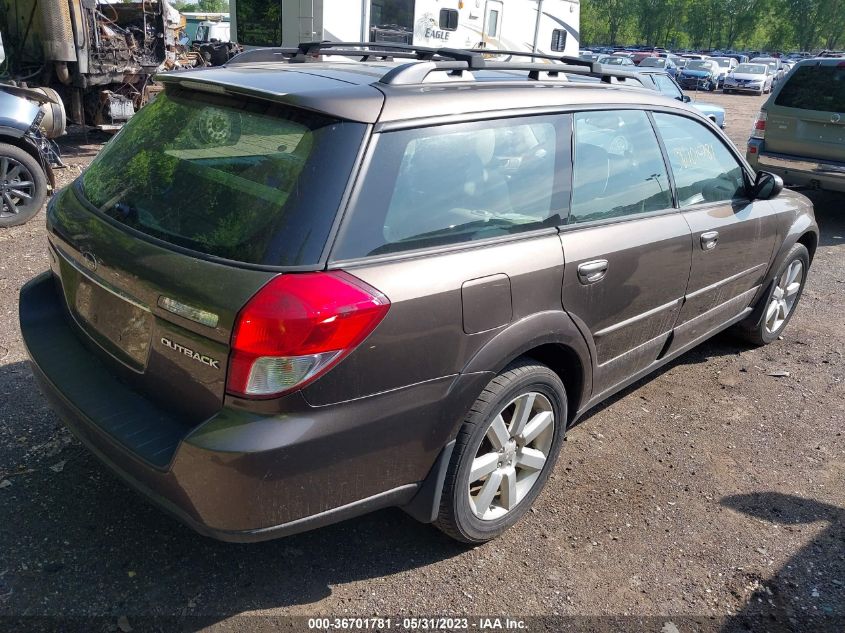 2008 Subaru Outback 2.5I Limited/2.5I Limited L.l. Bean Edition VIN: 4S4BP62C387344578 Lot: 36701781